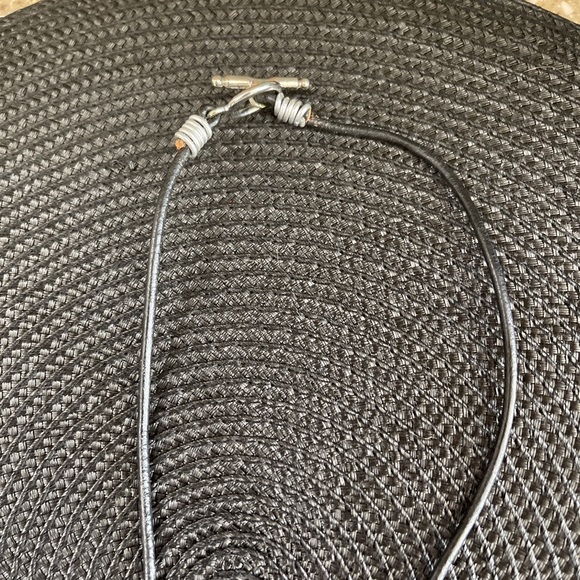 Vintage Modernist Jeff Leib designed Silver Wire Necklace - Picture 5 of 5